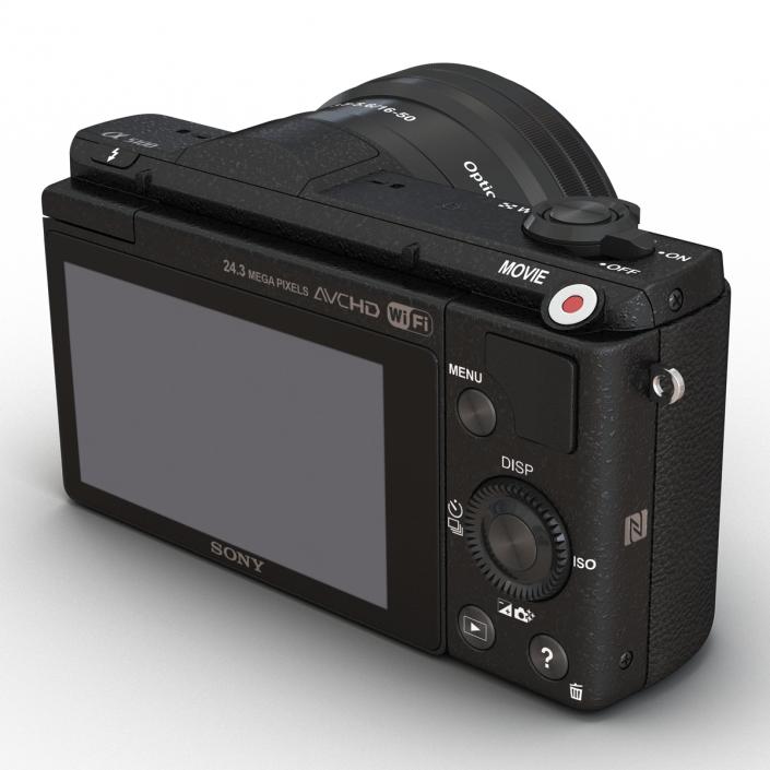 3D Sony Alpha 5100 Black