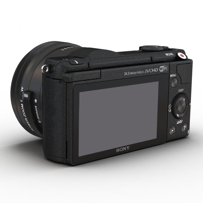3D Sony Alpha 5100 Black