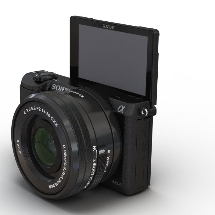 3D Sony Alpha 5100 Black