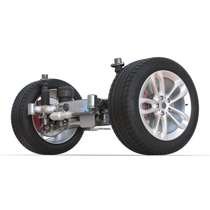 SUV Back Suspension 3D model