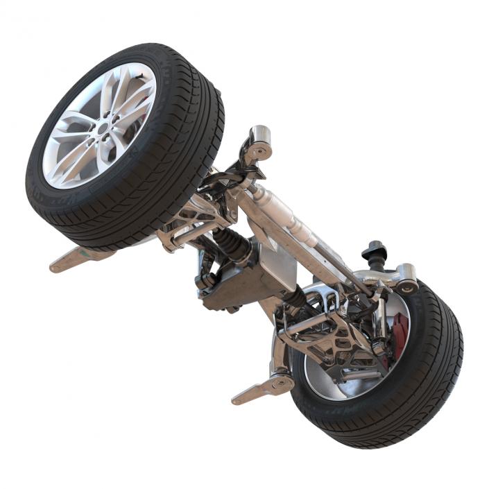 SUV Back Suspension 3D model