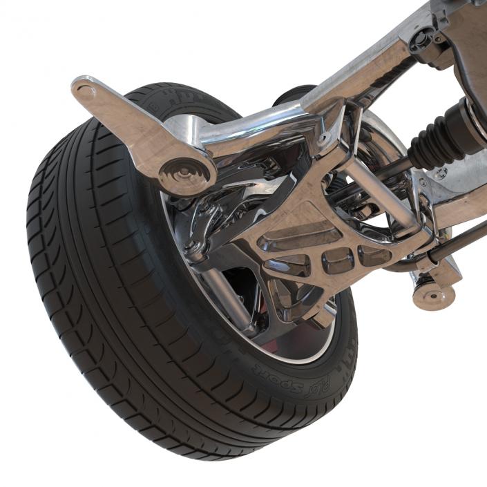 SUV Back Suspension 3D model