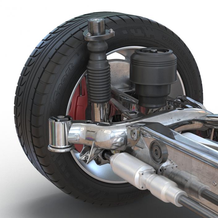 SUV Back Suspension 3D model