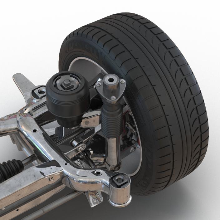 SUV Back Suspension 3D model