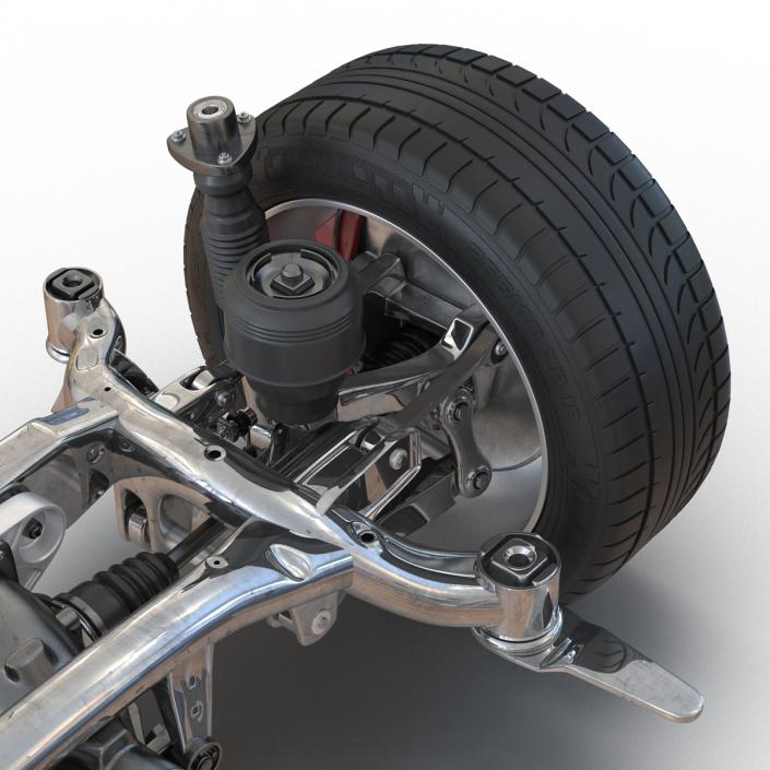 SUV Back Suspension 3D model