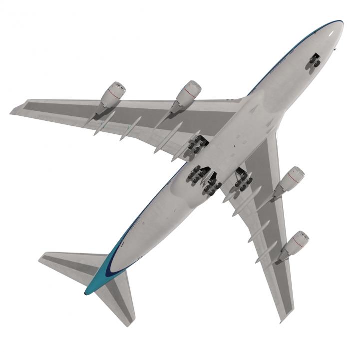 3D Boeing 747-400 KLM model