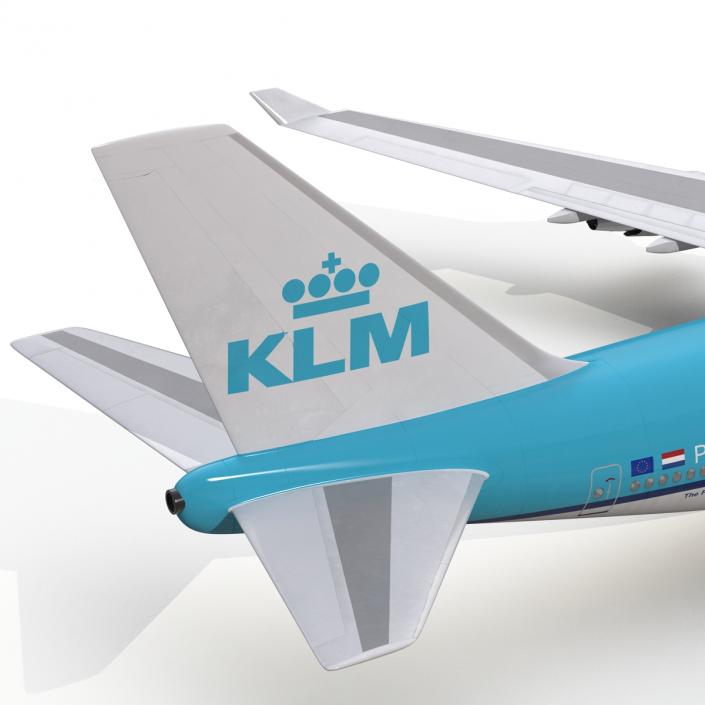 3D Boeing 747-400 KLM model