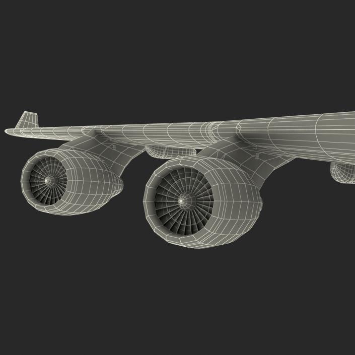 3D Boeing 747-400 KLM model