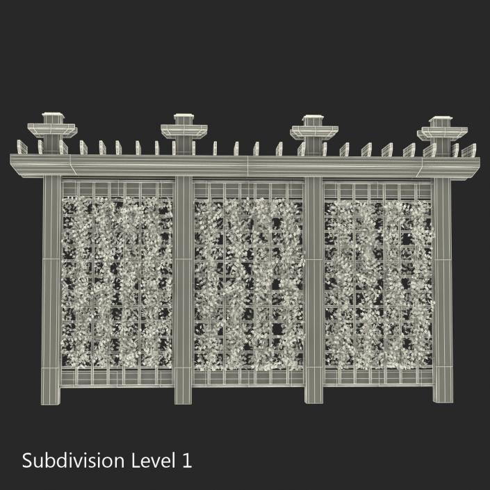 Garden Trellis 3D model