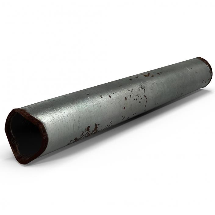 3D Broken Iron Pipe