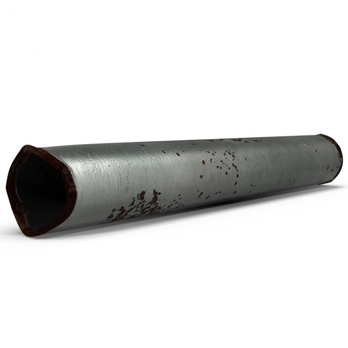 3D Broken Iron Pipe