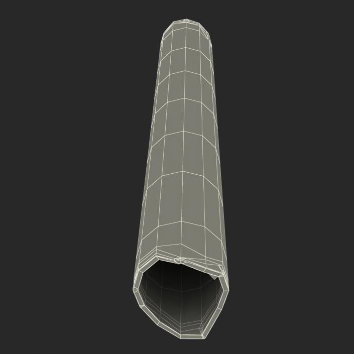 3D Broken Iron Pipe