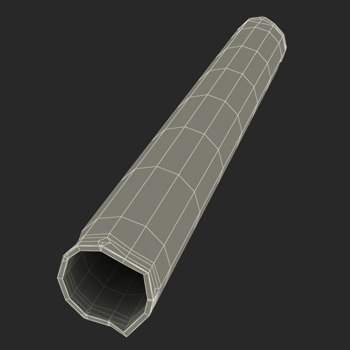 3D Broken Iron Pipe