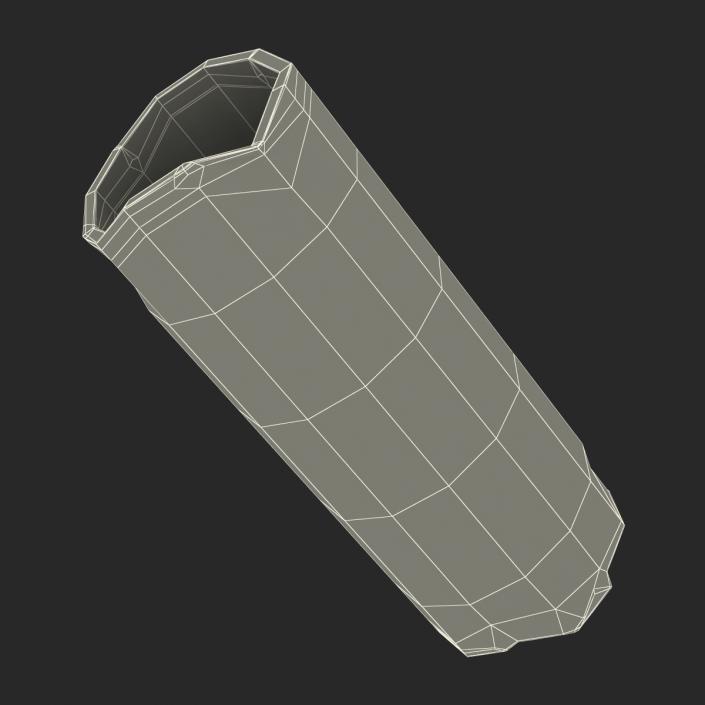 3D Broken Iron Pipe 2 model