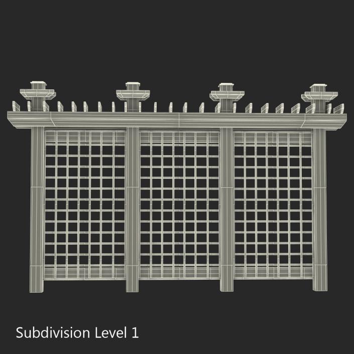 Trellis 3D model