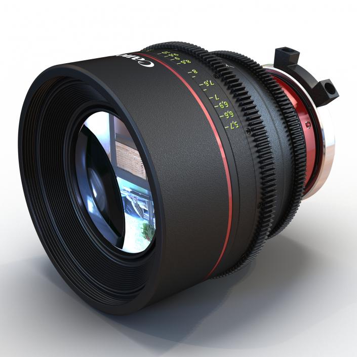 3D model Canon Lens