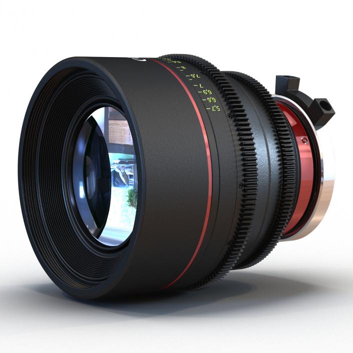 3D model Canon Lens