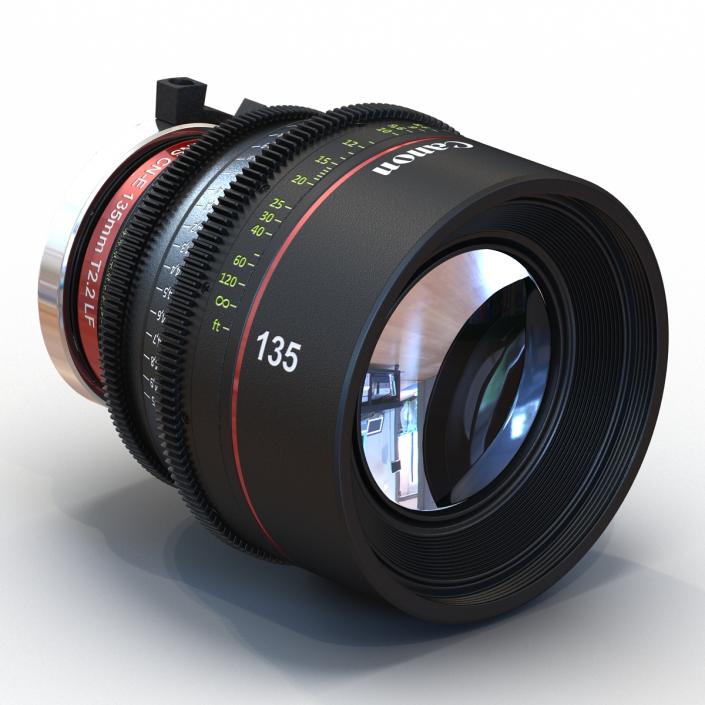 3D model Canon Lens