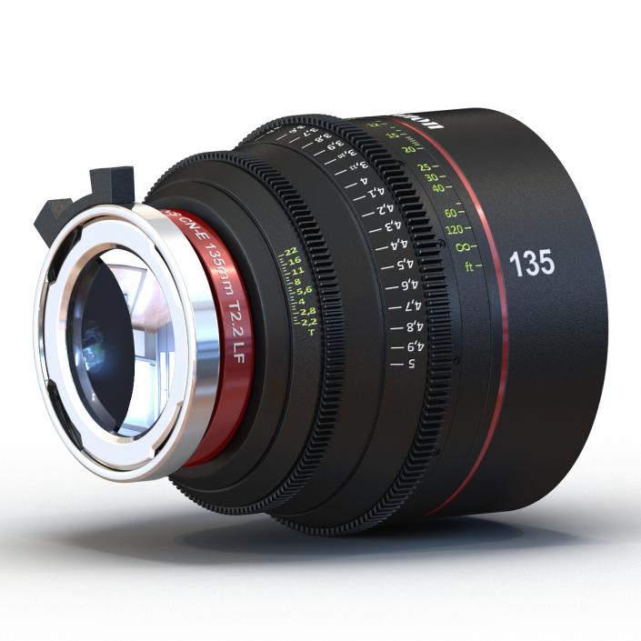 3D model Canon Lens