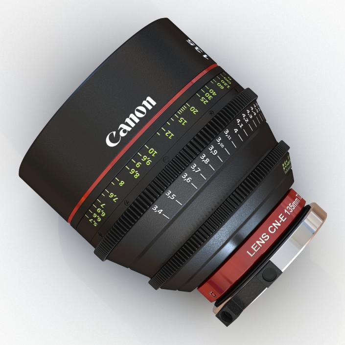 3D model Canon Lens