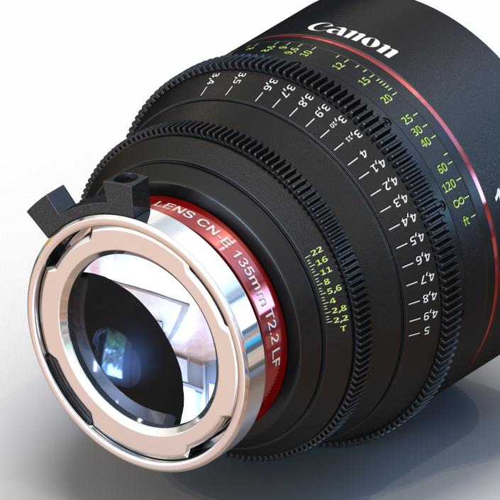 3D model Canon Lens