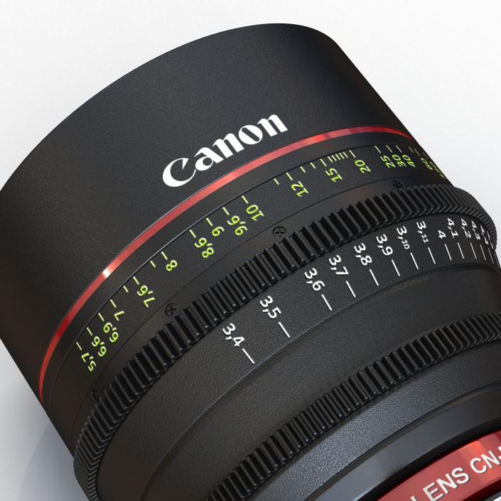 3D model Canon Lens