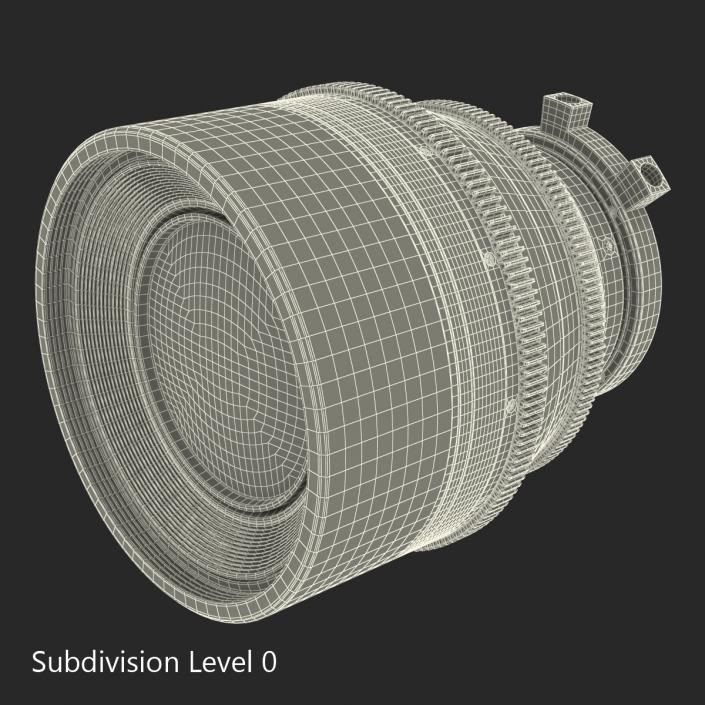 3D model Canon Lens