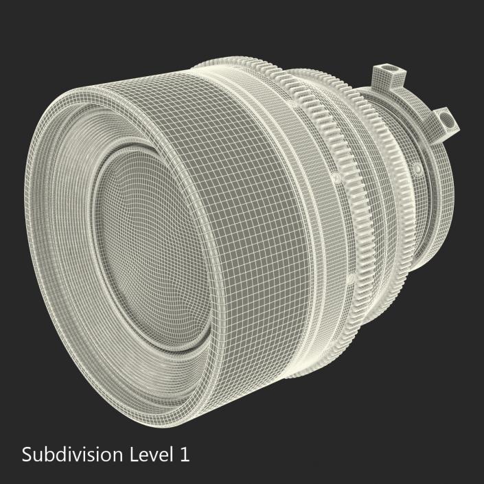 3D model Canon Lens