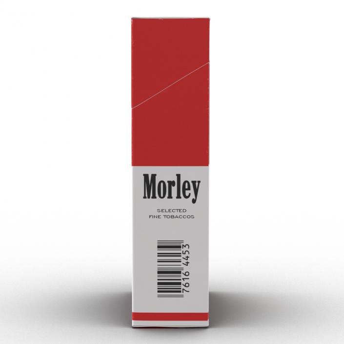 Closed Cigarettes Pack Morley 3D model