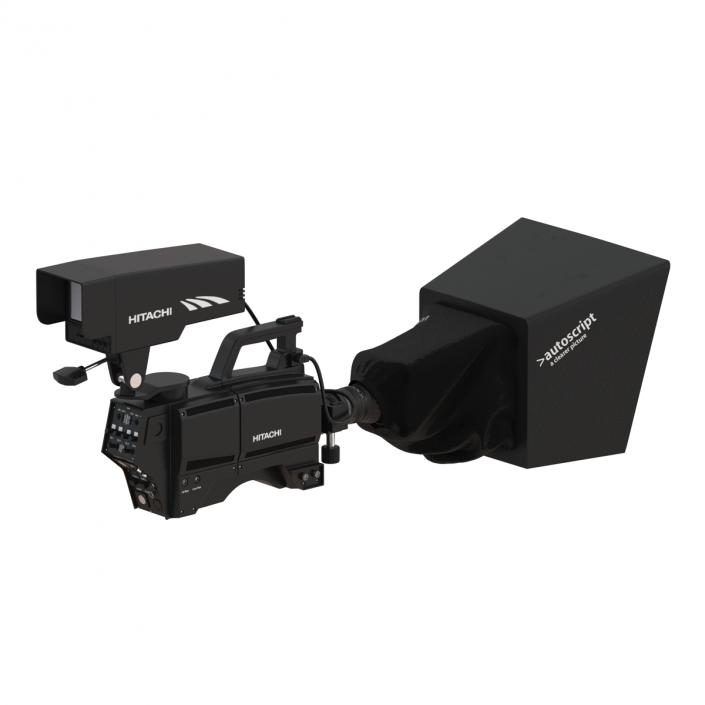 3D TV Studio Camera Hitachi 2