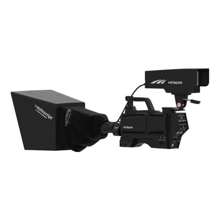 3D TV Studio Camera Hitachi 2