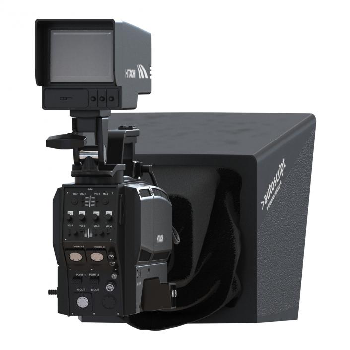 3D TV Studio Camera Hitachi 2