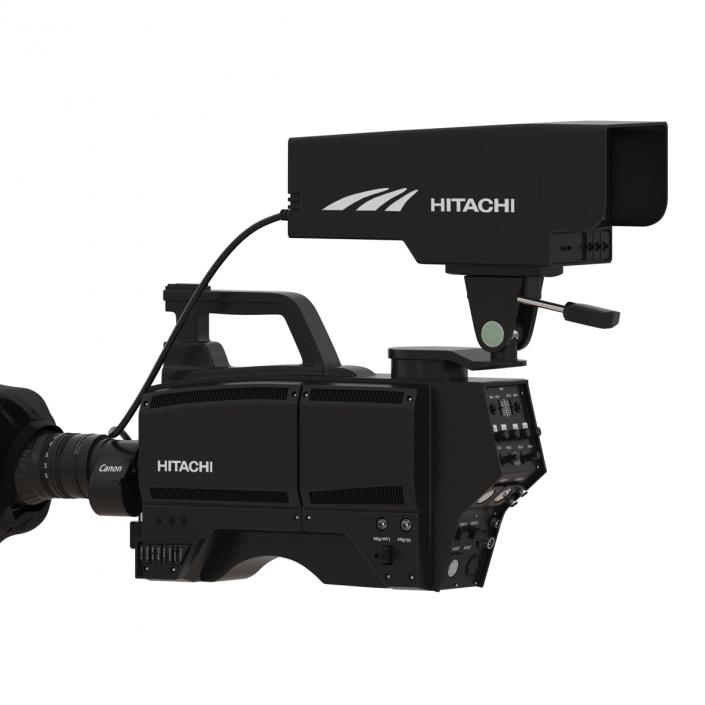 3D TV Studio Camera Hitachi 2