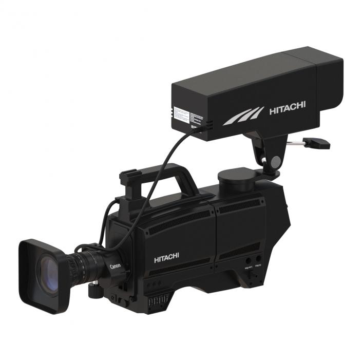 3D TV Studio Camera Hitachi 3