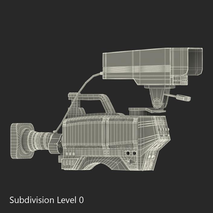 3D TV Studio Camera Hitachi 3