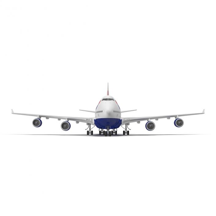 Boeing 747-400ER British Airways 3D