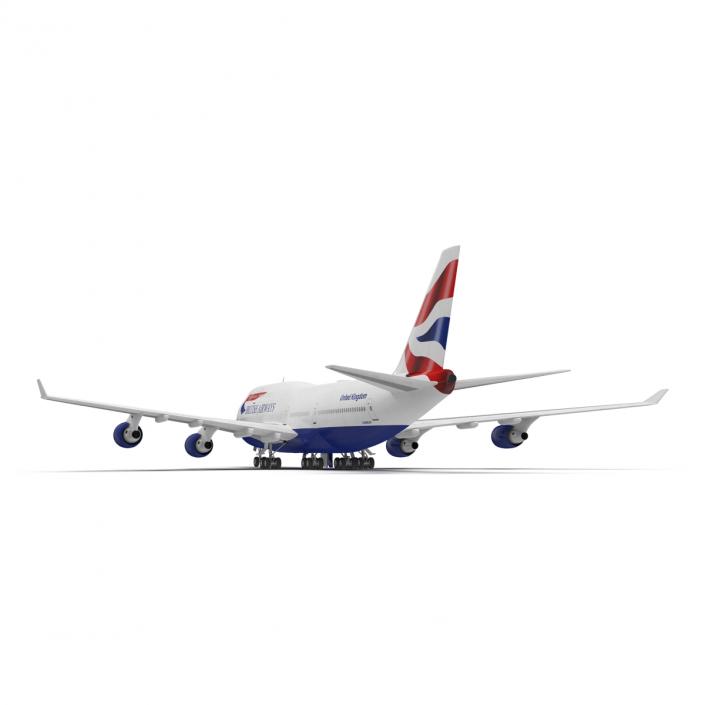 Boeing 747-400ER British Airways 3D