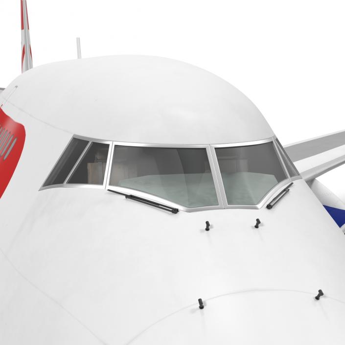 Boeing 747-400ER British Airways 3D