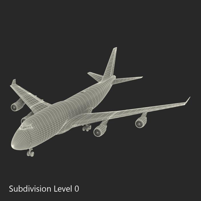 Boeing 747-400ER British Airways 3D