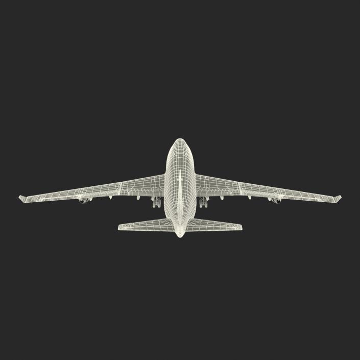 Boeing 747-400ER British Airways Rigged 3D model