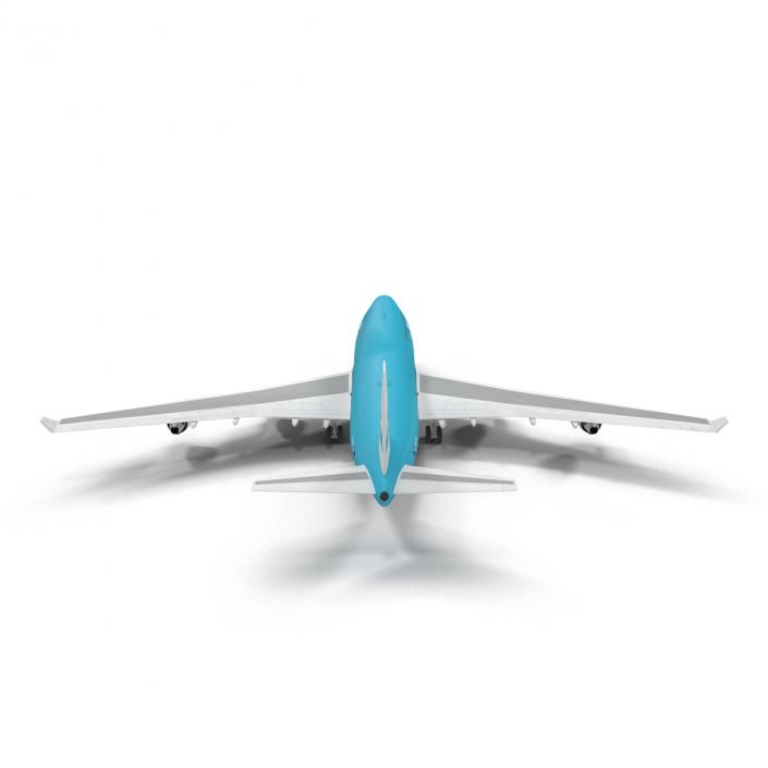 3D model Boeing 747-400ER KLM