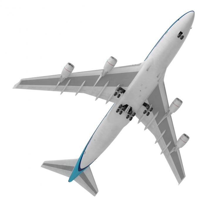 3D model Boeing 747-400ER KLM