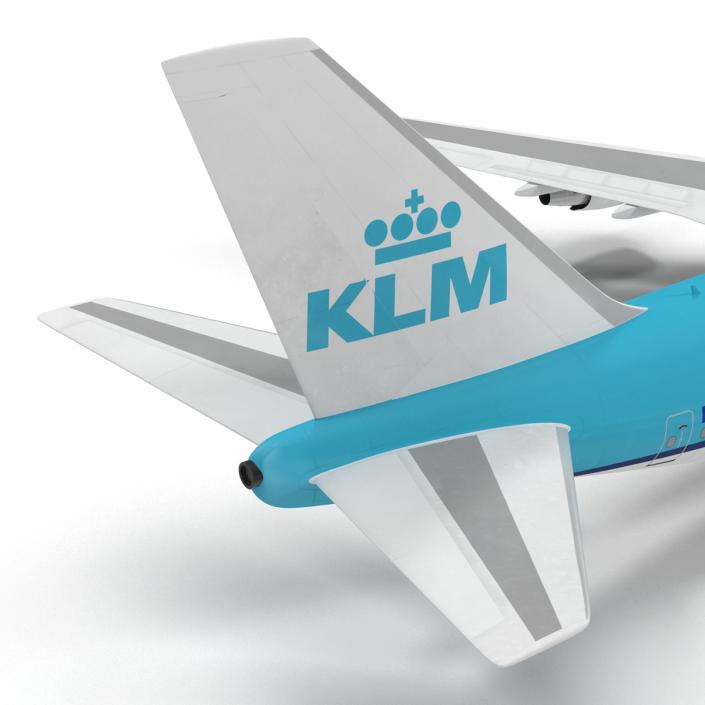 3D model Boeing 747-400ER KLM