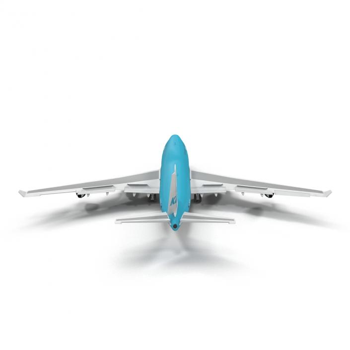 Boeing 747-400ER KLM Rigged 3D