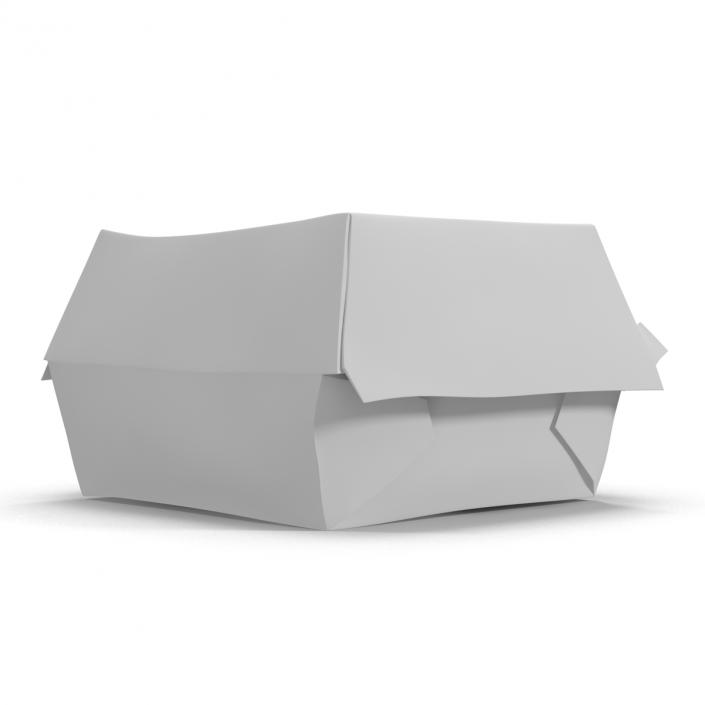 3D model Burger Box 2 Generic