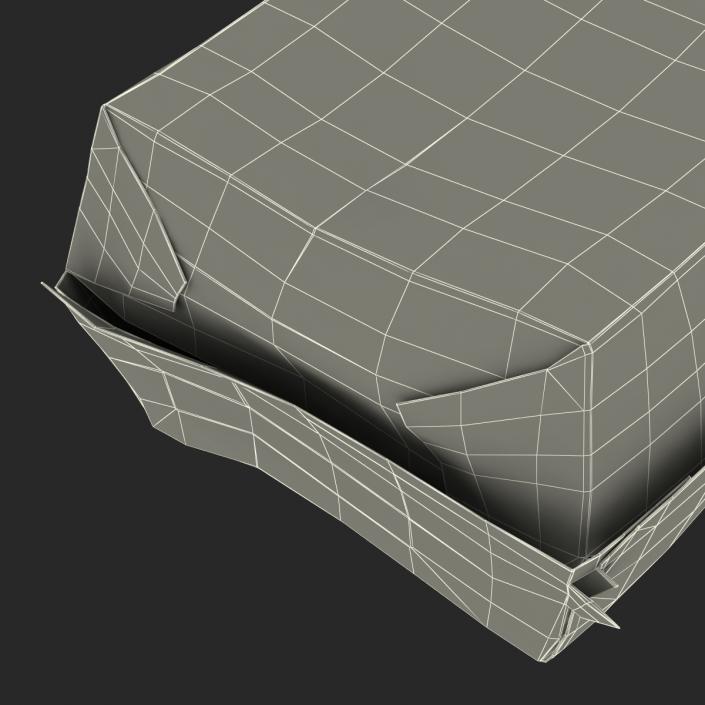 3D model Burger Box 2 Generic