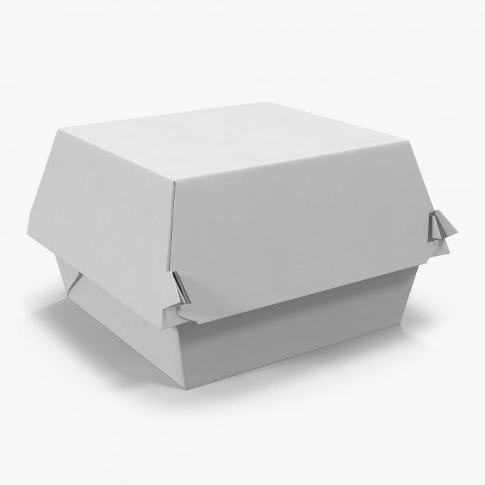 3D Burger Box Generic model