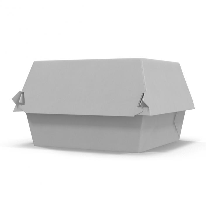 3D Burger Box Generic model