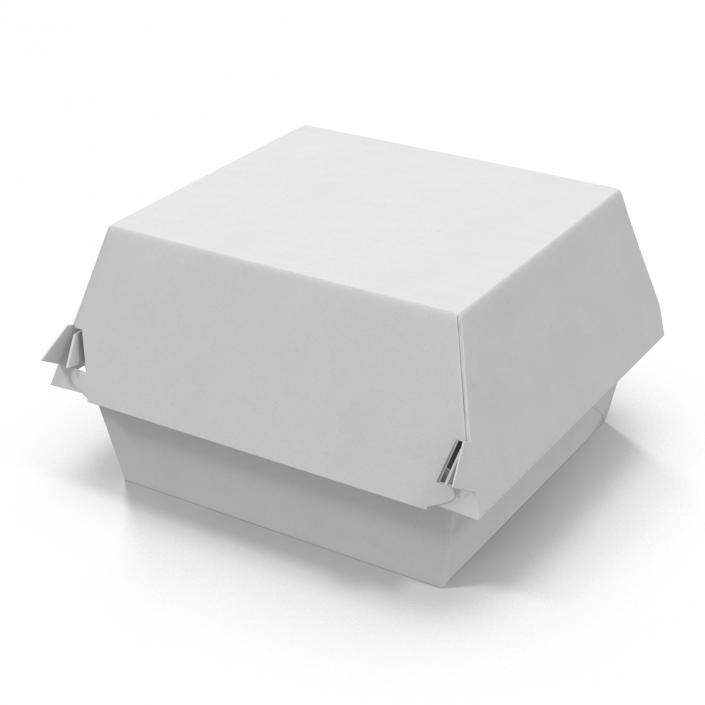 3D Burger Box Generic model