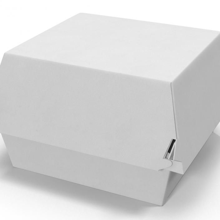 3D Burger Box Generic model